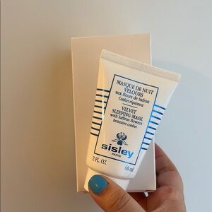 Sisley Velvet Sleeping Mask w Saffron Flowers New in box! 60ml GWP full size